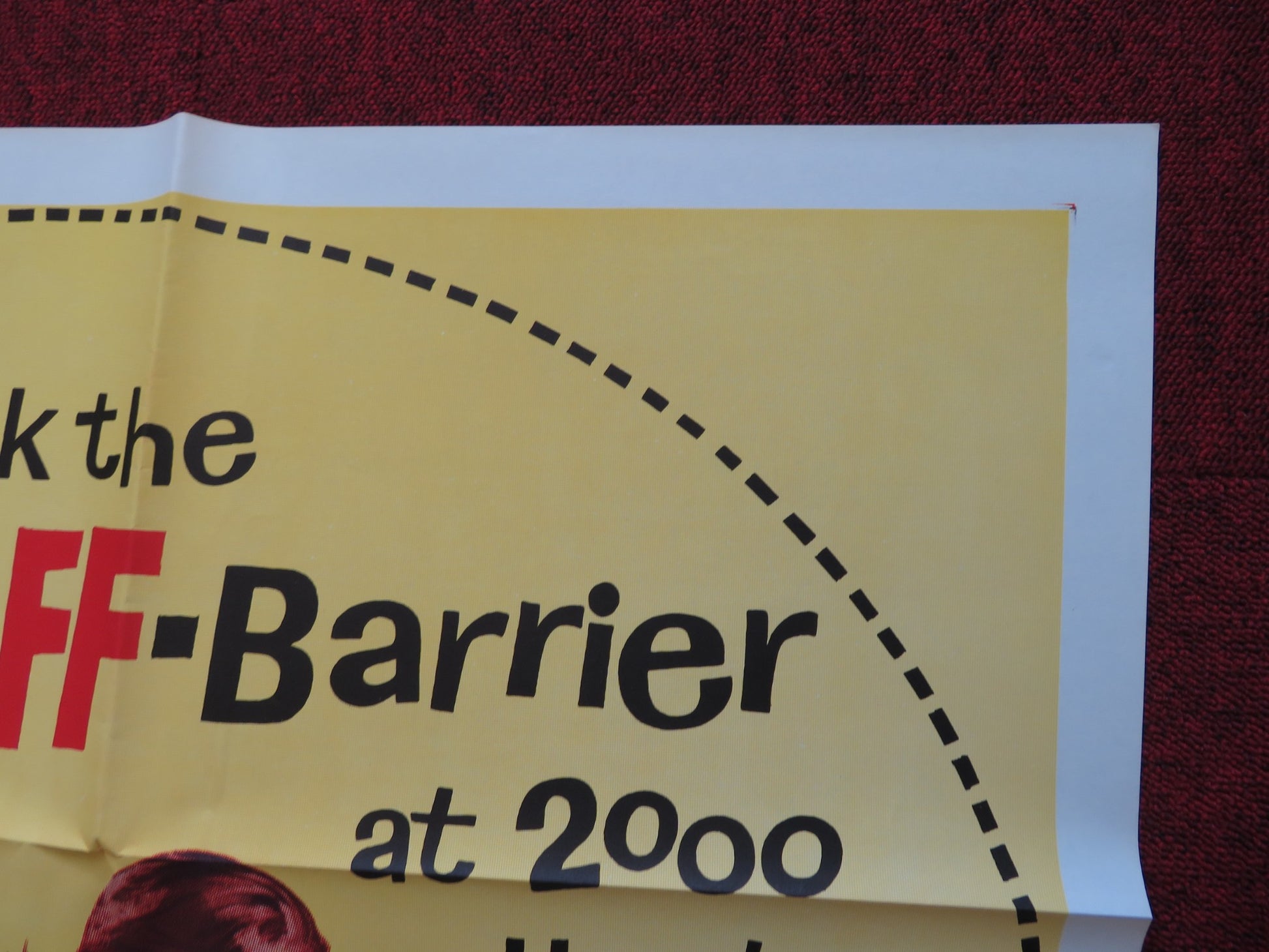 NEVER PUT IT IN WRITING FOLDED US ONE SHEET POSTER PAT BOONE 1964 - Rendezvous Cinema