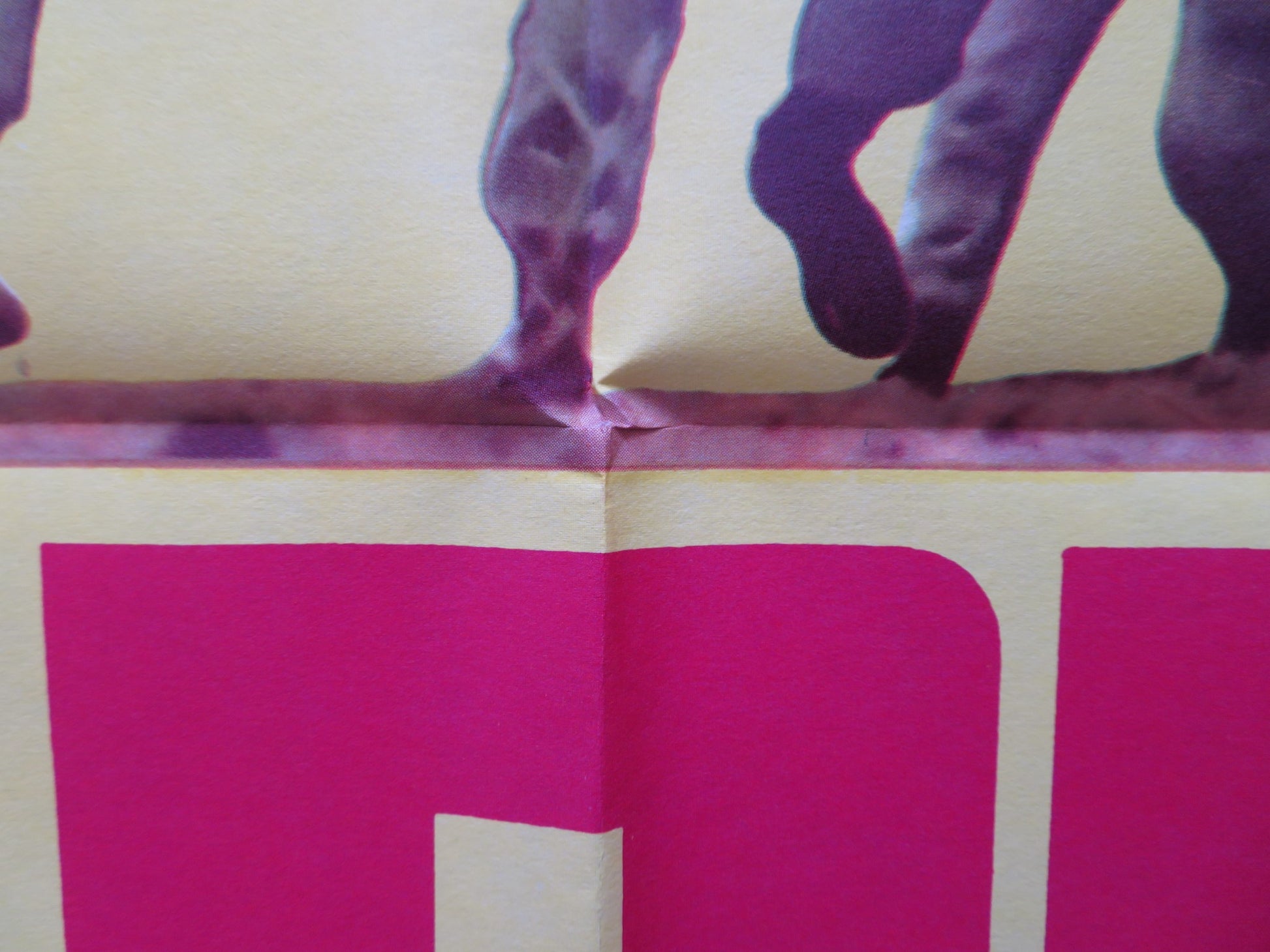 MARINE BATTLEGROUND FOLDED US ONE SHEET POSTER JOCK MAHOEY PAT LI 1966 - Rendezvous Cinema