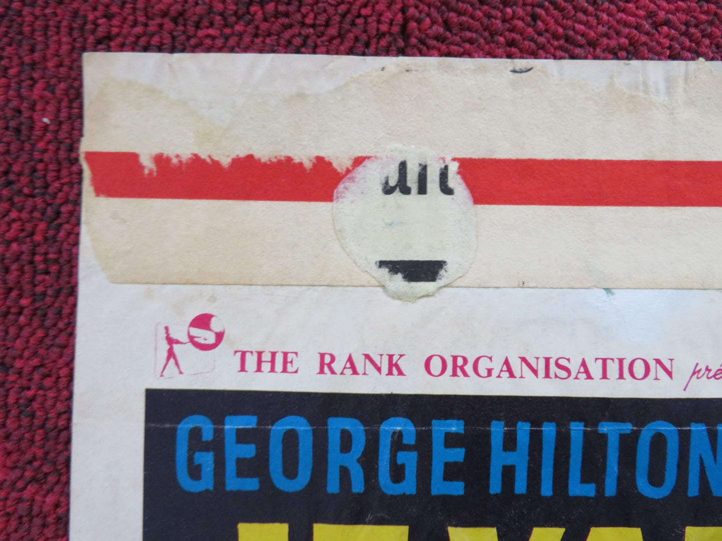 ANY GUN CAN PLAY BELGIUM POSTER GEORGE HILTON EDD BYRNES 1967 - Rendezvous Cinema