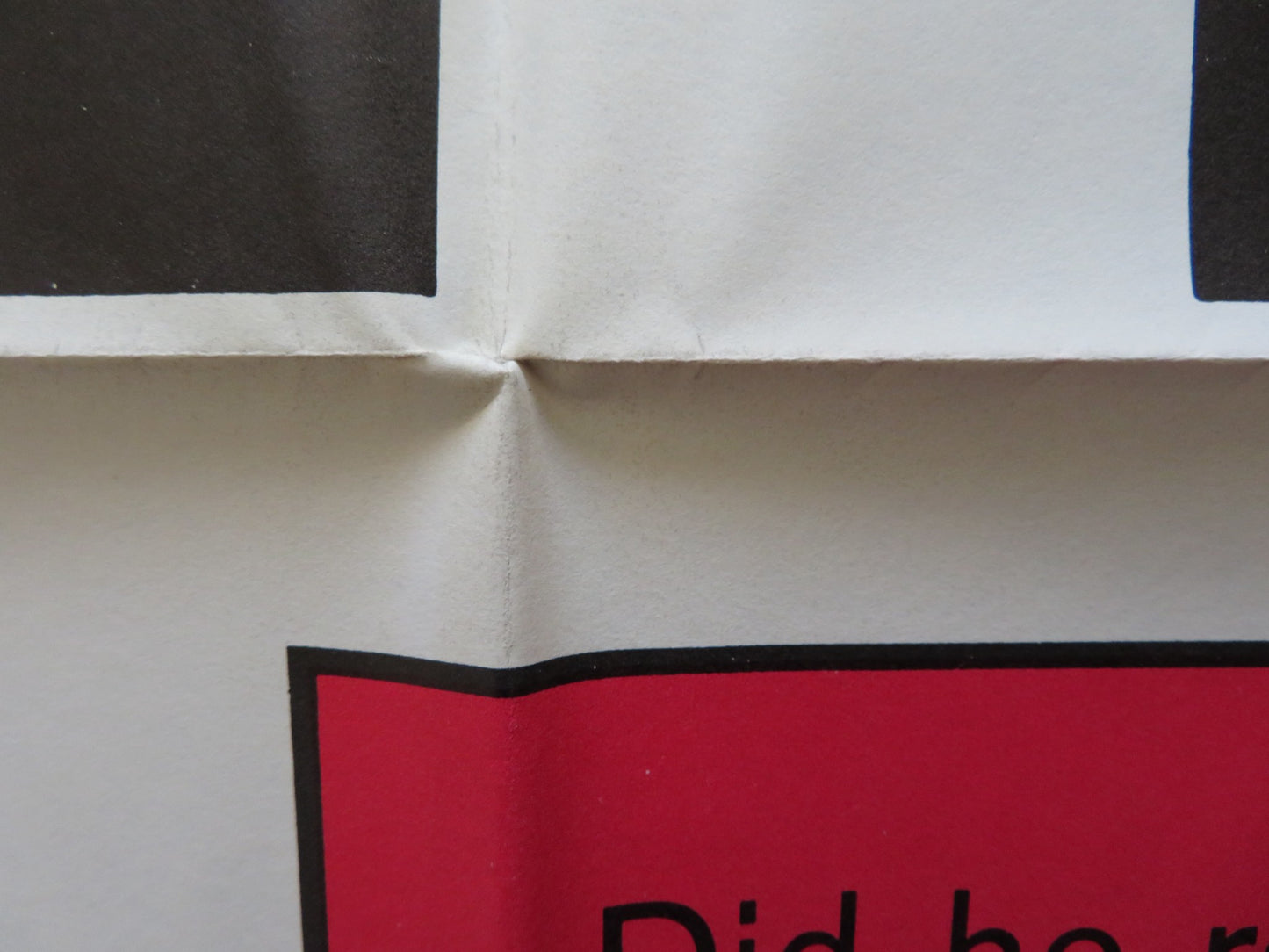 DR.CRIPPEN FOLDED US ONE SHEET POSTER DONALD PLEASENCE CORAL BROWNE 1964 - Rendezvous Cinema