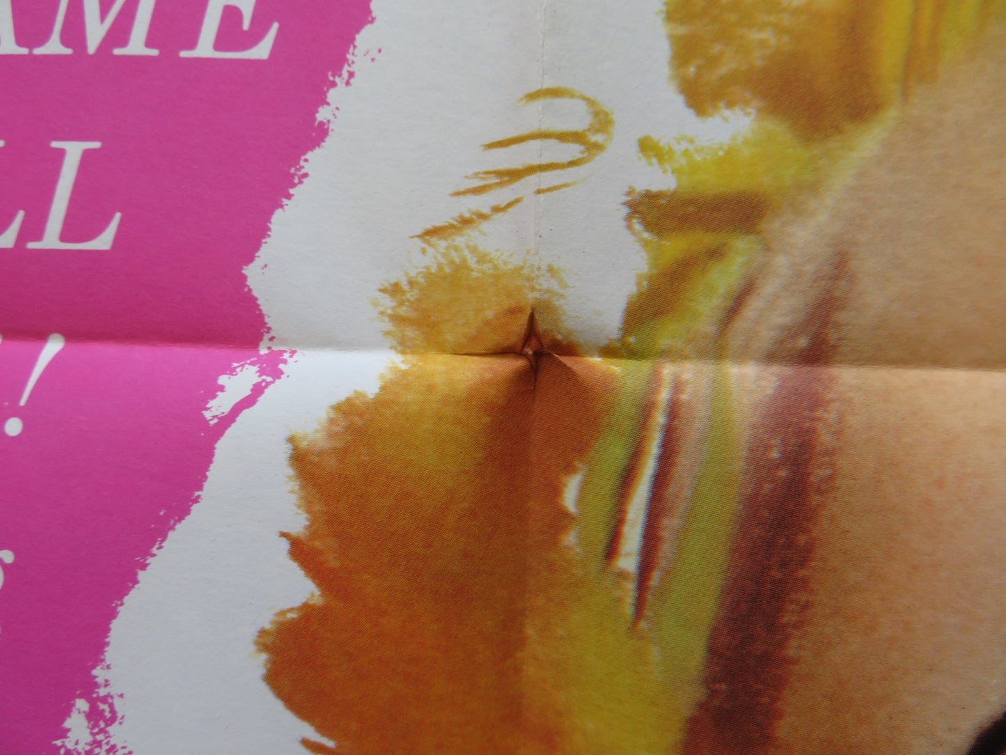 HARLOW FOLDED US ONE SHEET POSTER GINGER ROGERS CAROL LYNLEY 1965 - Rendezvous Cinema