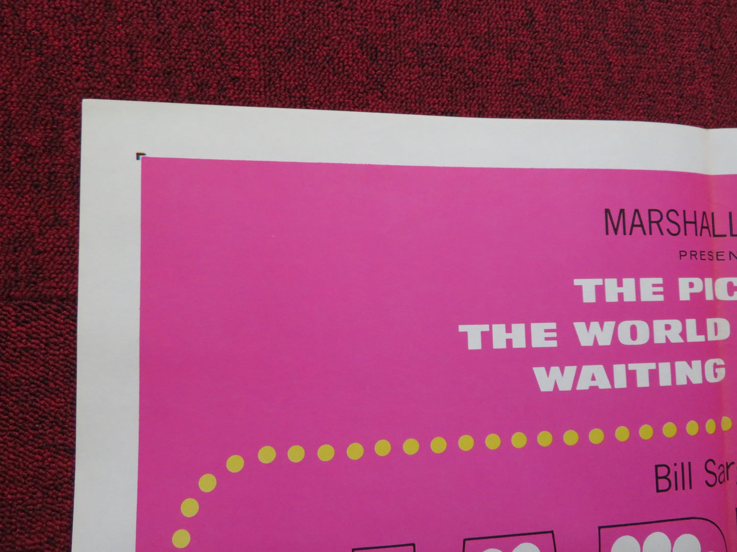 HARLOW FOLDED US ONE SHEET POSTER GINGER ROGERS CAROL LYNLEY 1965 - Rendezvous Cinema