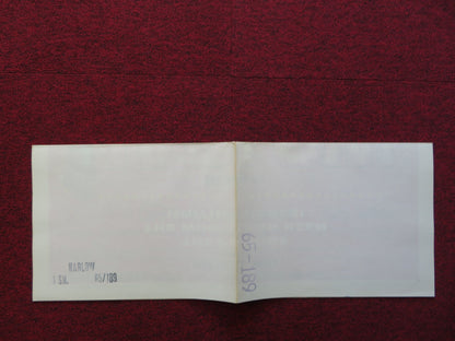 HARLOW FOLDED US ONE SHEET POSTER GINGER ROGERS CAROL LYNLEY 1965 - Rendezvous Cinema