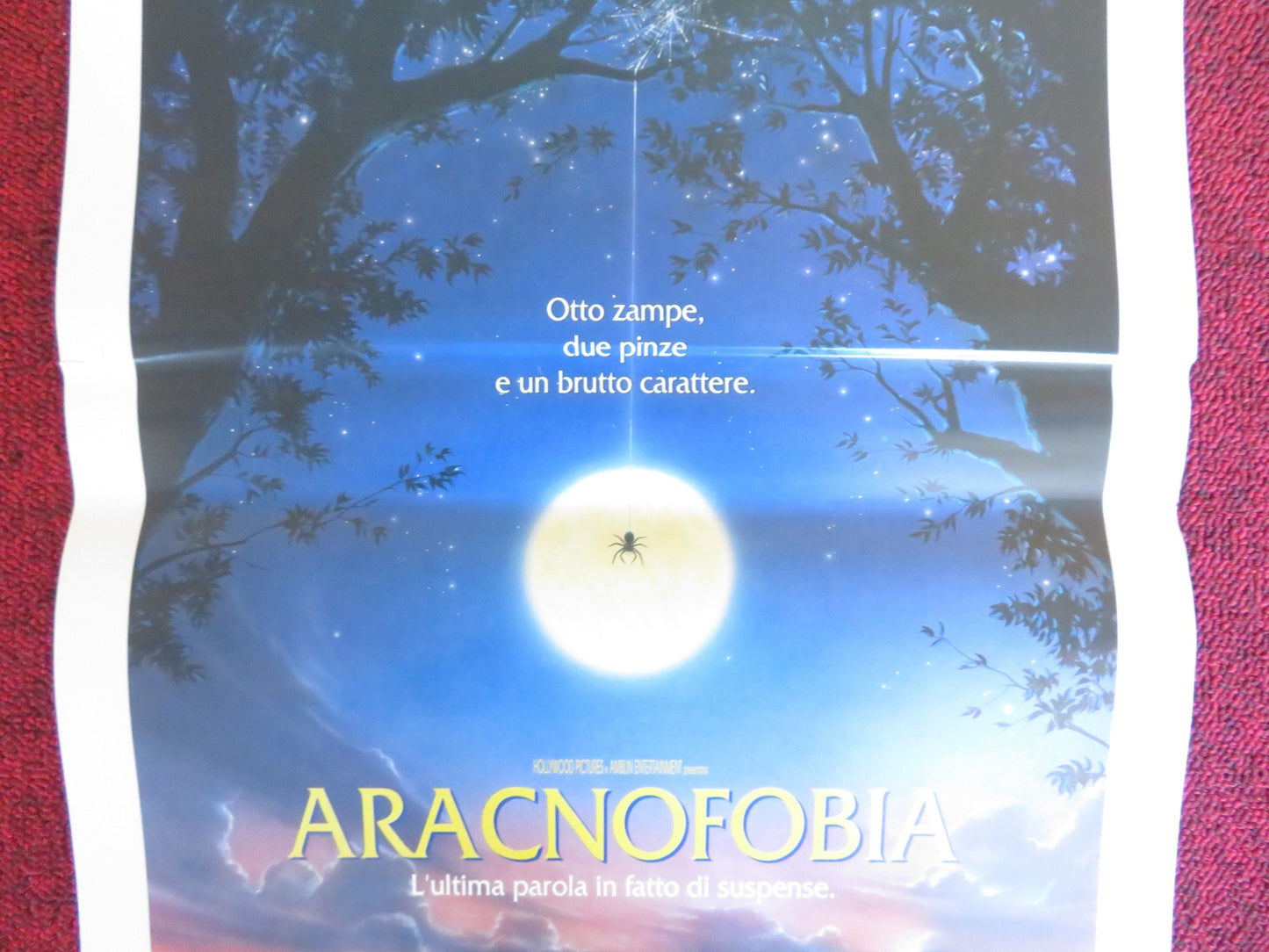 ARACHNOPHOBIA ITALIAN LOCANDINA POSTER JEFF DANIELS JOHN GOODMAN 1990 - Rendezvous Cinema
