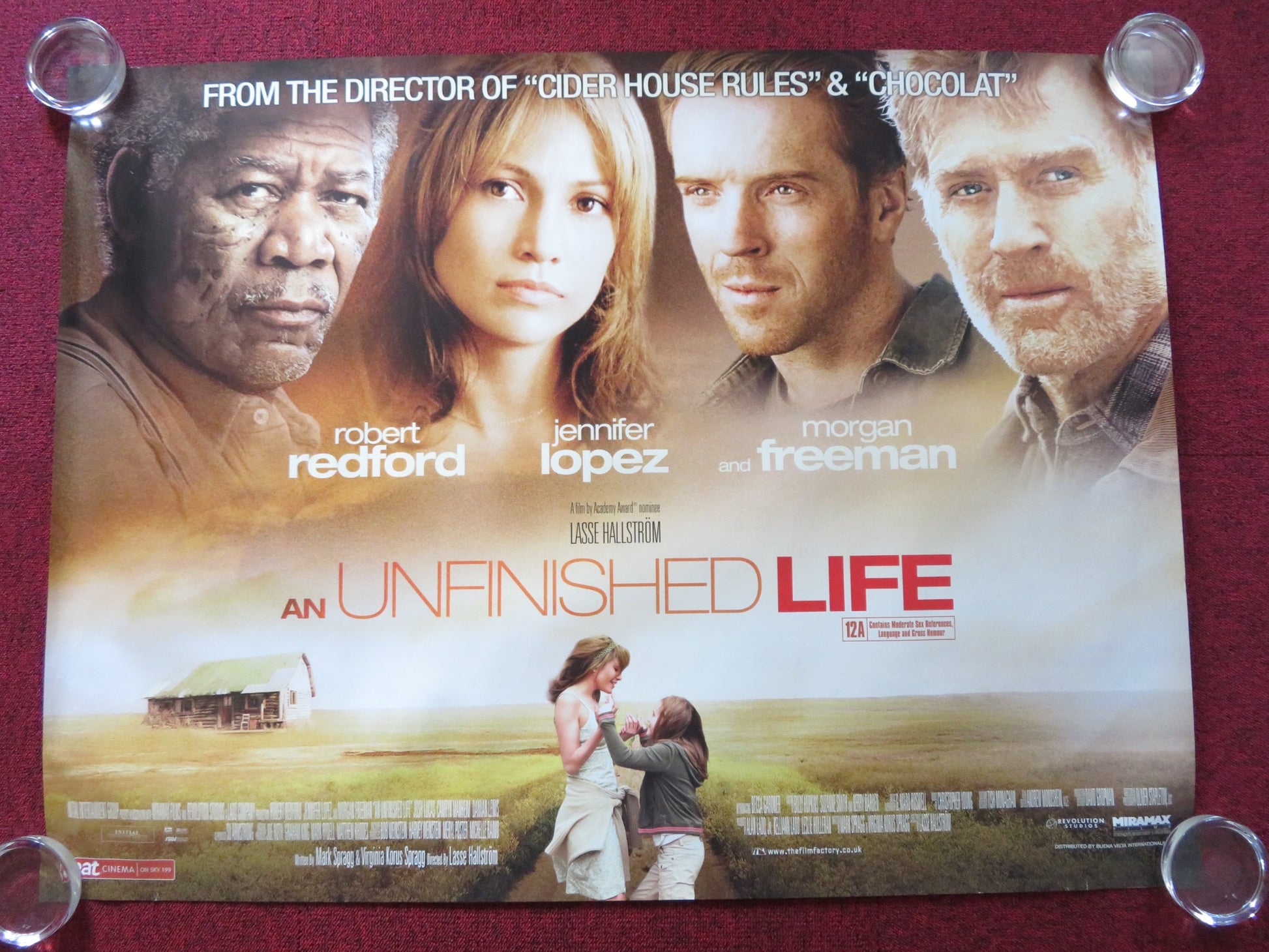 AN UNFINISHED LIFE UK QUAD (30"x 40") ROLLED POSTER ROBERT REDFORD J. LOPEZ 2005 - Rendezvous Cinema