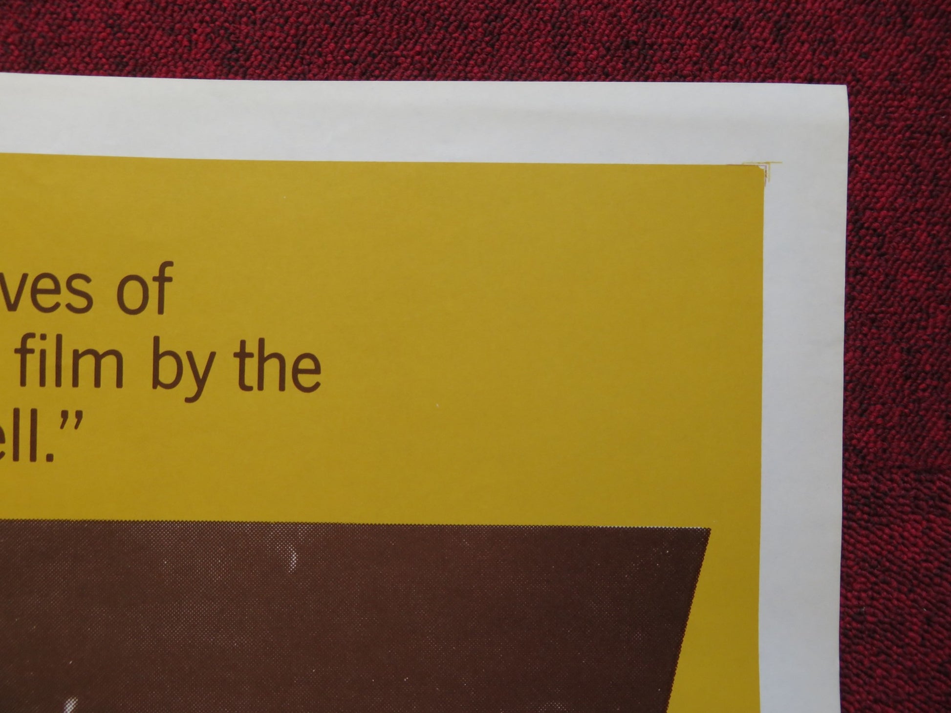 BUDDHA FOLDED US ONE SHEET POSTER KENJI MISUMI 1963 - Rendezvous Cinema