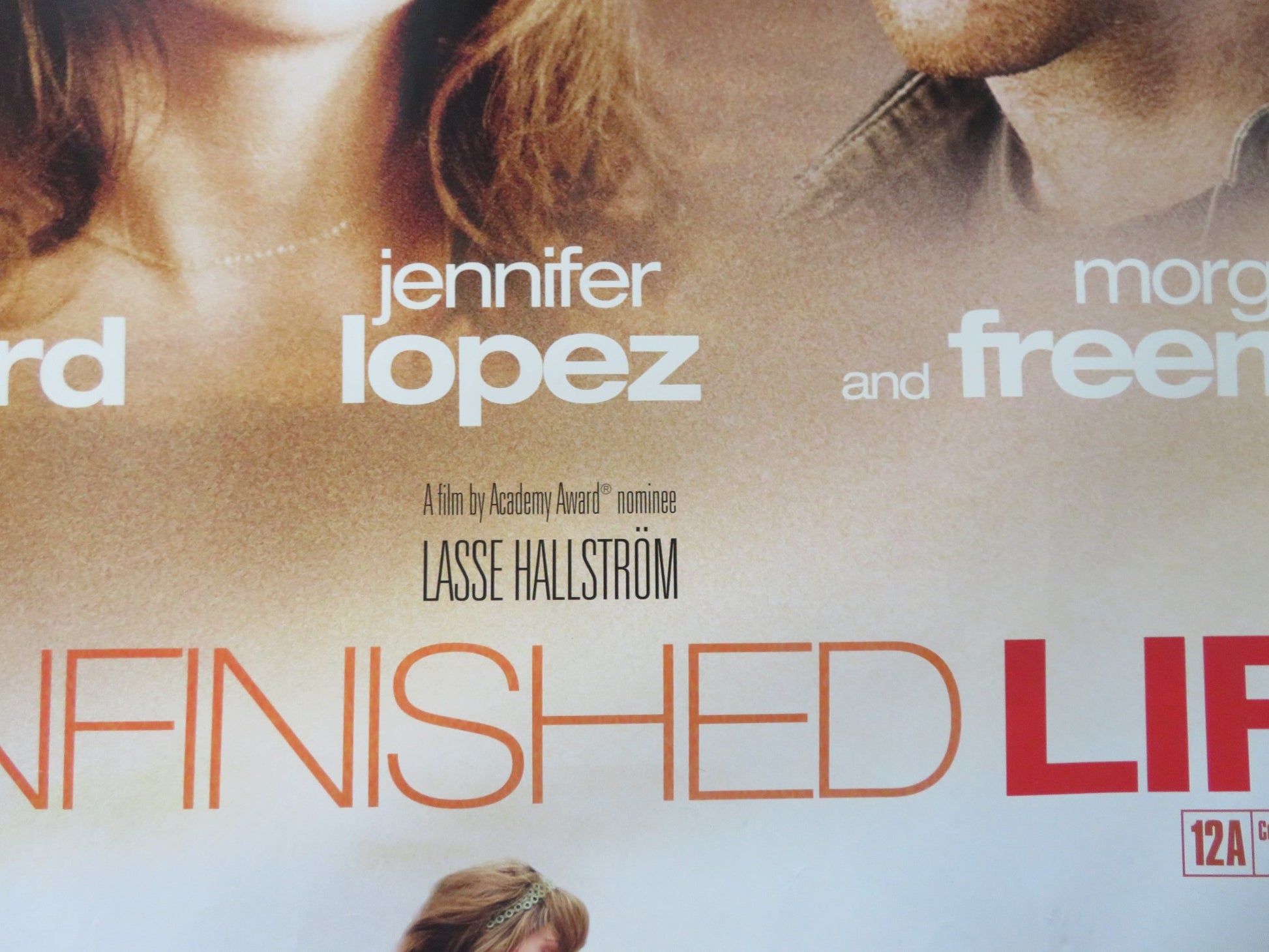 AN UNFINISHED LIFE UK QUAD (30"x 40") ROLLED POSTER ROBERT REDFORD J. LOPEZ 2005 - Rendezvous Cinema