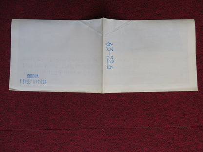 BUDDHA FOLDED US ONE SHEET POSTER KENJI MISUMI 1963 - Rendezvous Cinema