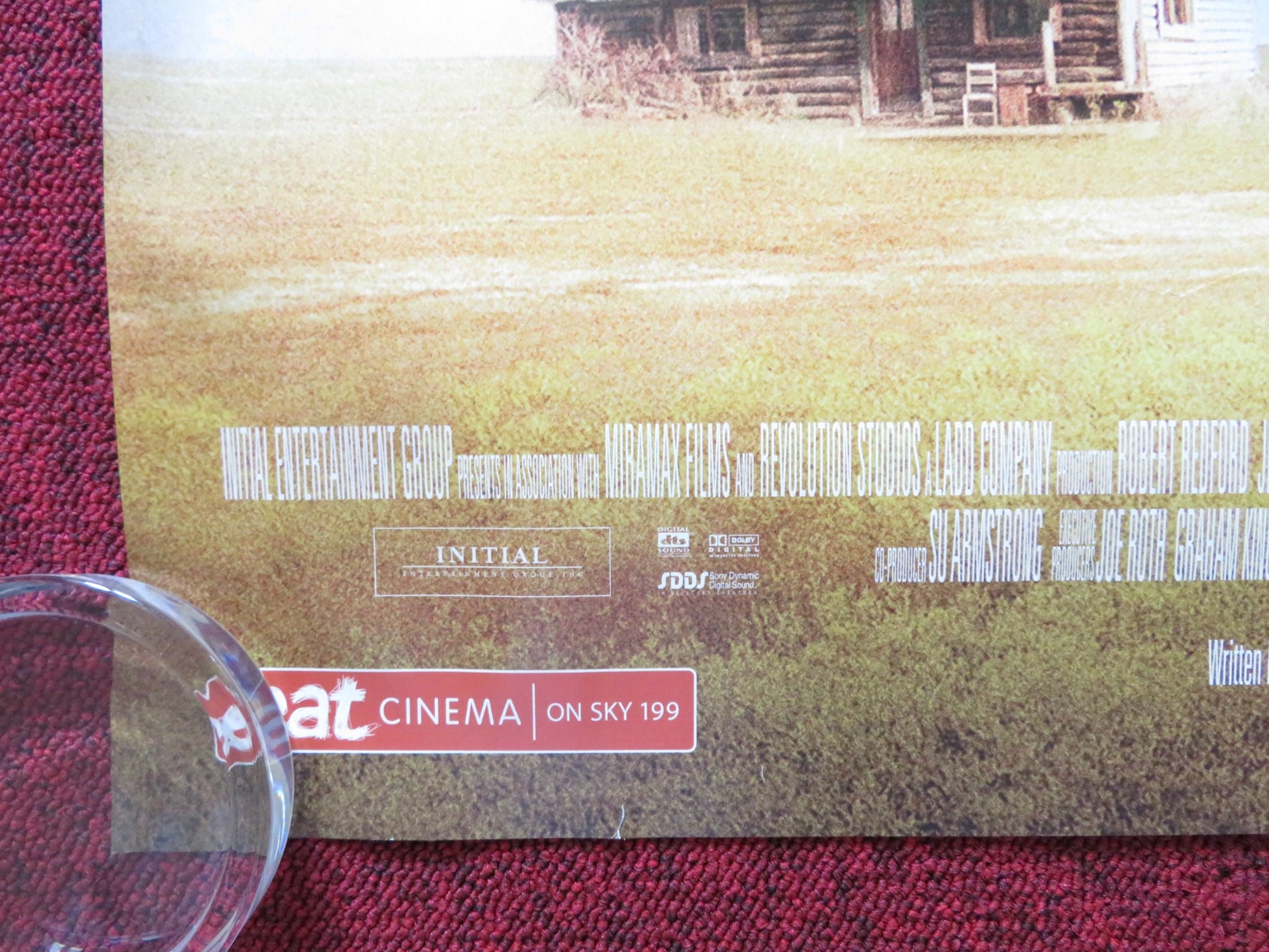 AN UNFINISHED LIFE UK QUAD (30"x 40") ROLLED POSTER ROBERT REDFORD J. LOPEZ 2005 - Rendezvous Cinema