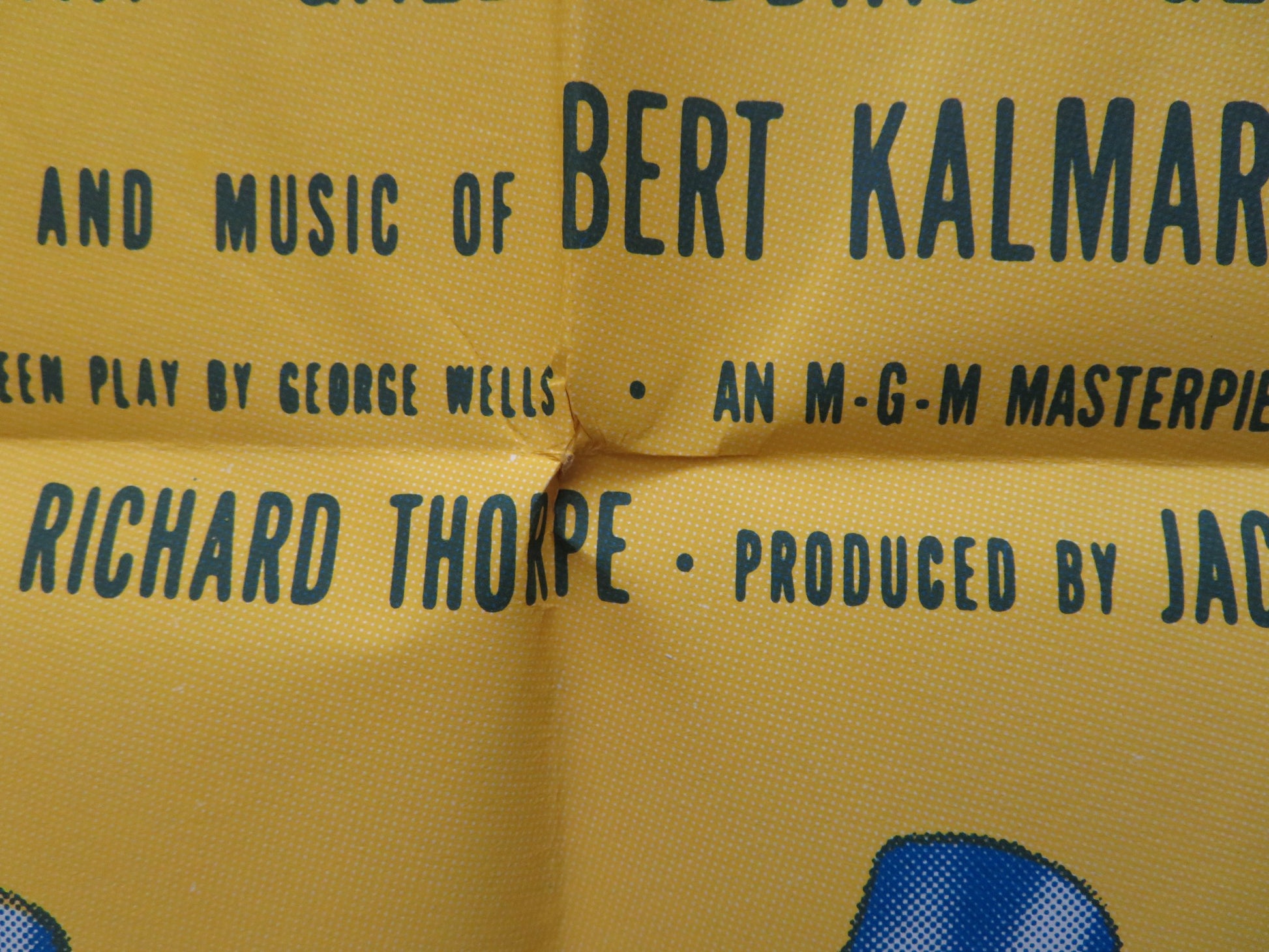 THREE LITTLE WORDS FOLDED US ONE SHEET POSTER FRED ASTAIRE RED SKELTON 1963 - Rendezvous Cinema