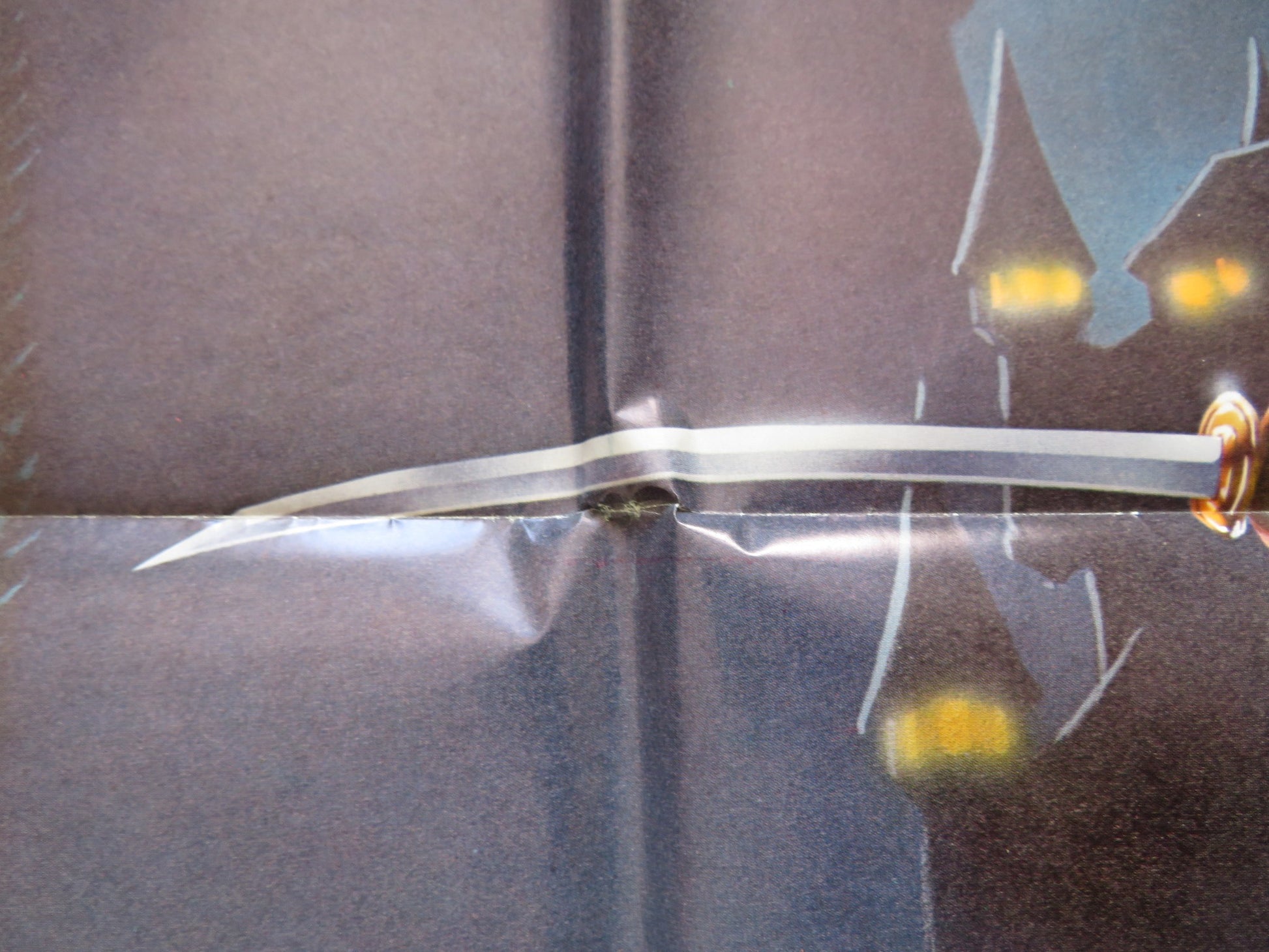 THE BLADE MASTER FOLDED US ONE SHEET POSTER MILES O'KEEFEE 1982 - Rendezvous Cinema