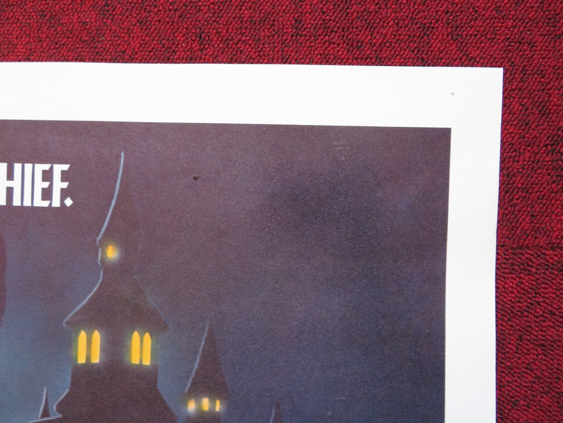 THE BLADE MASTER FOLDED US ONE SHEET POSTER MILES O'KEEFEE 1982 - Rendezvous Cinema