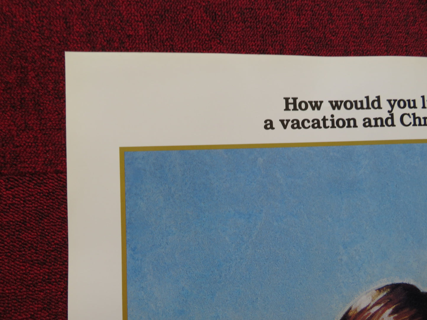 MARTIN'S DAY FOLDED US ONE SHEET POSTER RICHARD HARRIS JUSTIN HENRY 1985 - Rendezvous Cinema