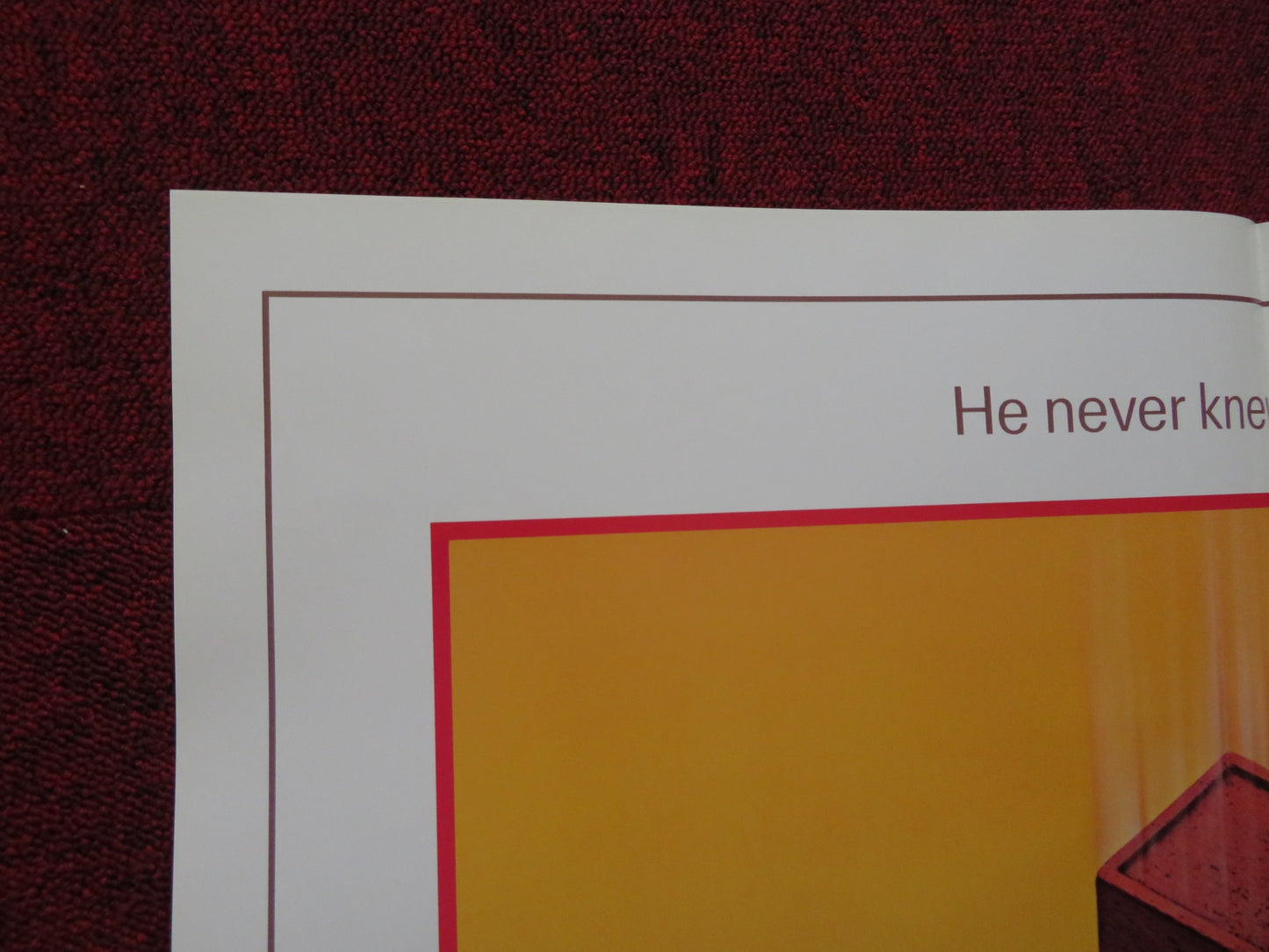 SECRET ADMIRER FOLDED US ONE SHEET POSTER C.THOMAS HOWELL LORI LOUHLIN 1985 - Rendezvous Cinema