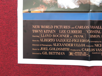 CRYSTAL HEART FOLDED US ONE SHEET POSTER TAWNY KITAEN LEE CURRERI 1987 - Rendezvous Cinema