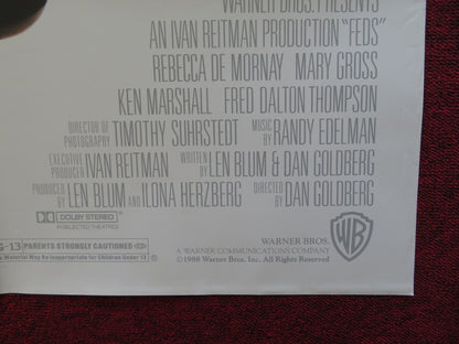 FEDS FOLDED US ONE SHEET POSTER REBECCA DE MORNAY MARY GROSS 1988 - Rendezvous Cinema
