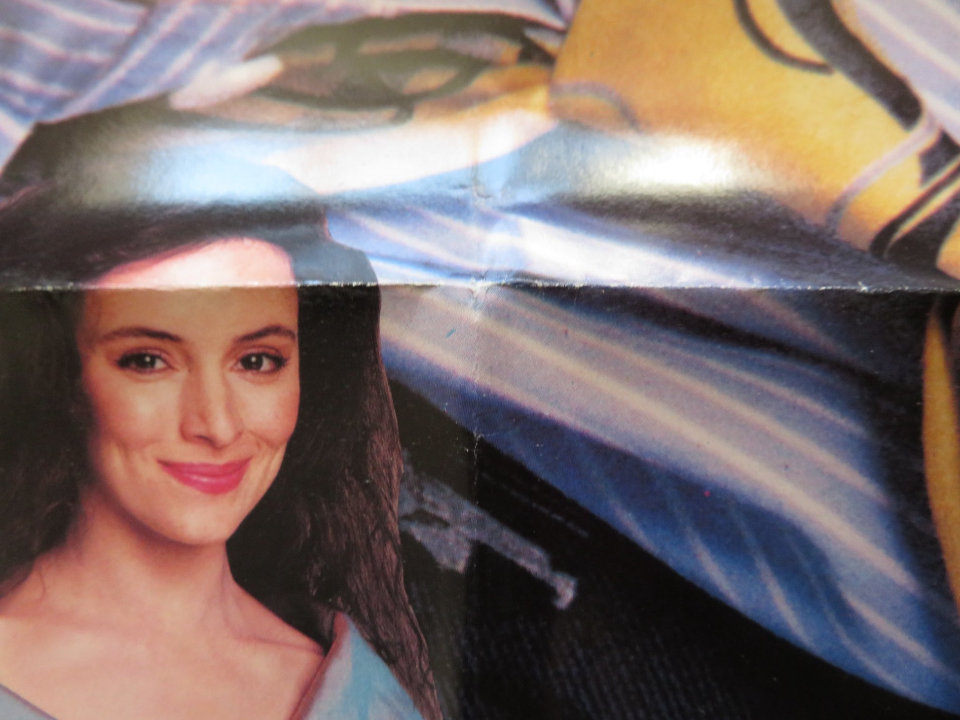 WORTH WINNING FOLDED US ONE SHEET POSTER MARK HARMON MADELEINE STOWE 1989 - Rendezvous Cinema