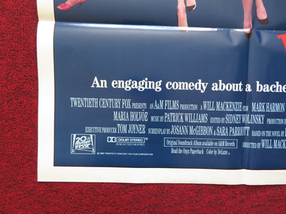 WORTH WINNING FOLDED US ONE SHEET POSTER MARK HARMON MADELEINE STOWE 1989 - Rendezvous Cinema