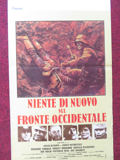 ALL QUIET ON THE WESTERN FRONT ITALIAN LOCANDINA POSTER RICHARD THOMAS 1981 - Rendezvous Cinema