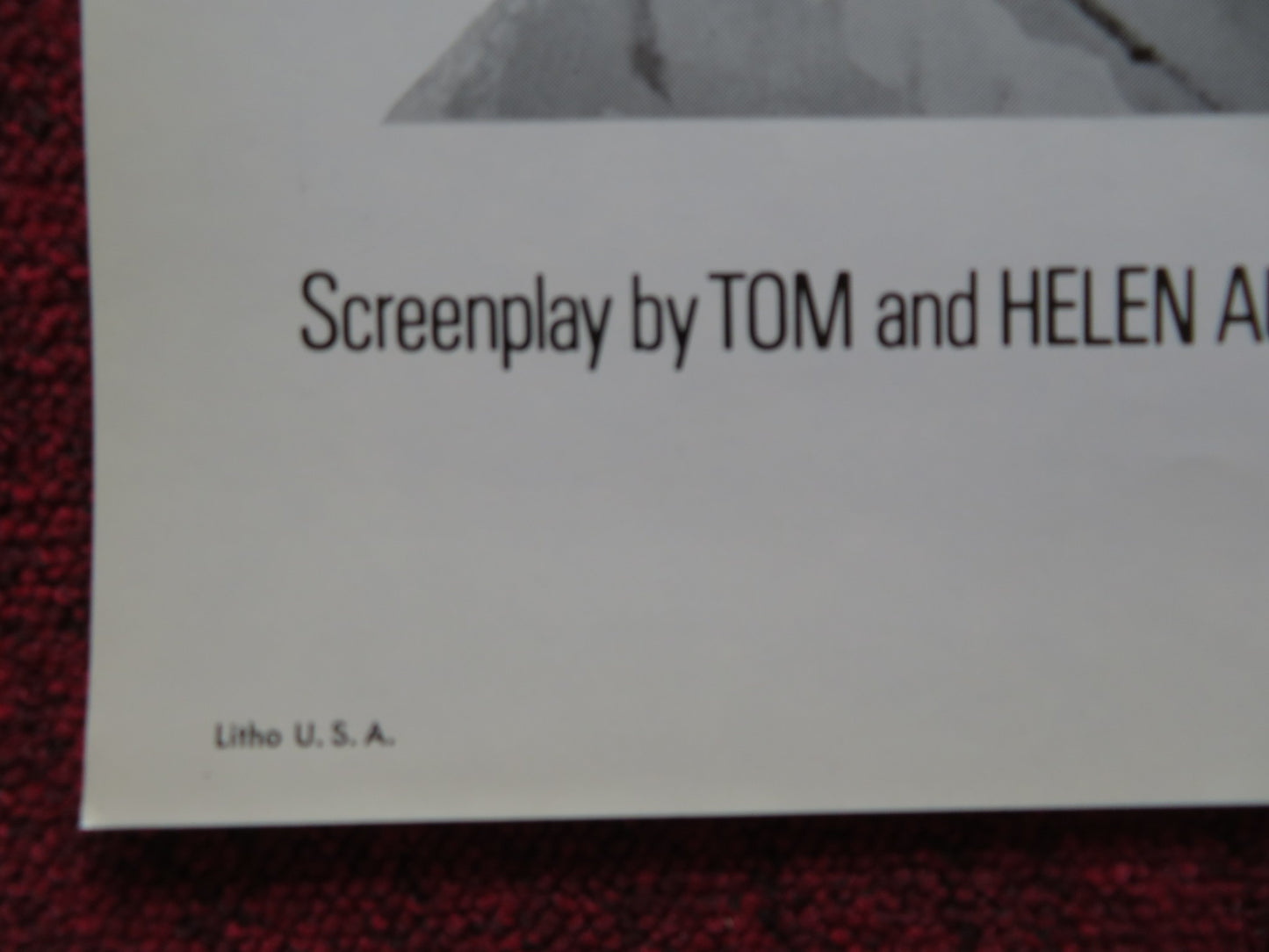 MISADVENTURES OF MERLIN JONES US ONE SHEET POSTER TOMMY KIRK ANNETTE 1972 - Rendezvous Cinema