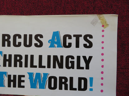 RINGS AROUND THE WORLD FOLDED US ONE SHEET POSTER DON AMECHE 1966 - Rendezvous Cinema