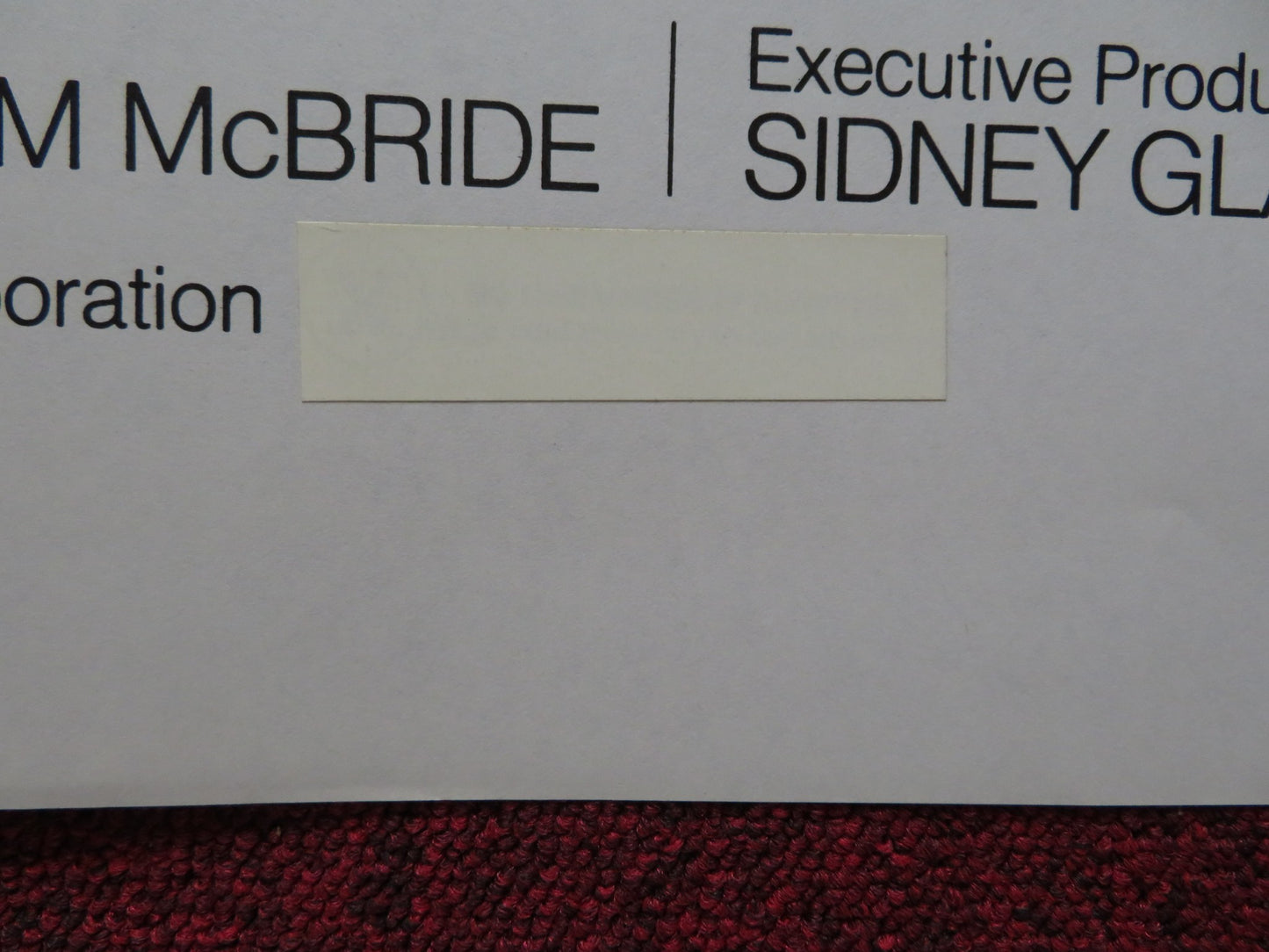 GLEN AND RANDA US ONE SHEET POSTER STEVE CURRY SHELLEY PLIMPTON 1971 - Rendezvous Cinema