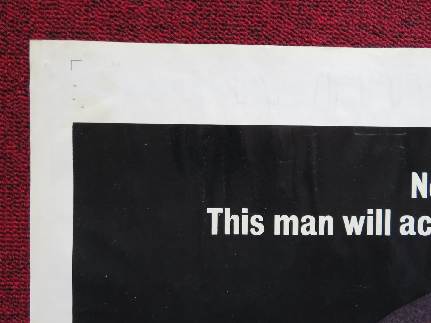 SOMEONE BEHIND THE DOOR US ONE SHEET POSTER CHARLES BRONSON ANTHONY PERKINS 1971 - Rendezvous Cinema