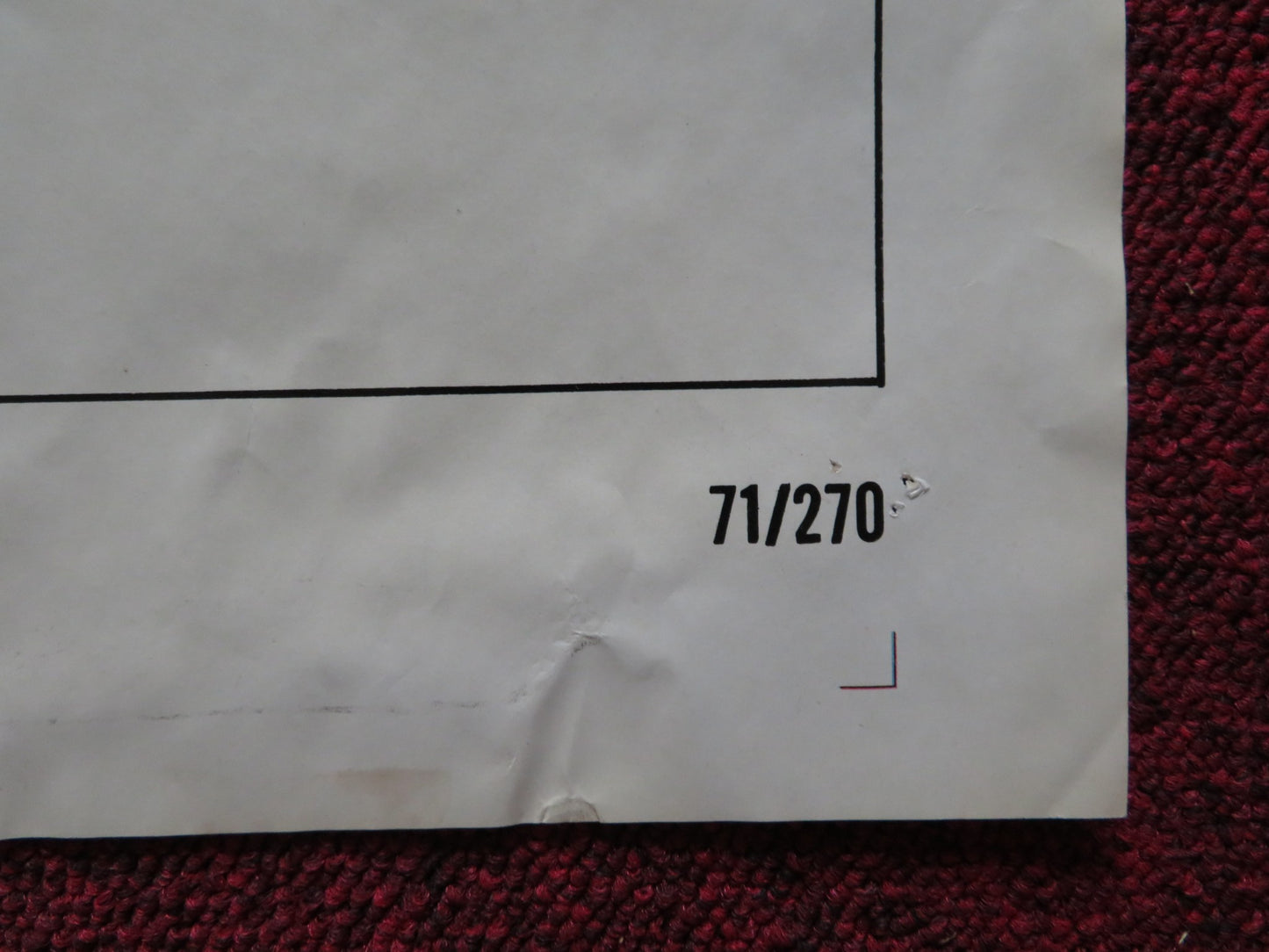 SOMEONE BEHIND THE DOOR US ONE SHEET POSTER CHARLES BRONSON ANTHONY PERKINS 1971 - Rendezvous Cinema