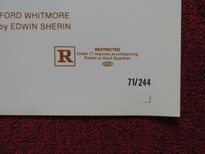 MY OLD MAN'S PLACE FOLDED US ONE SHEET POSTER ARTHUR KENNEDY MITCHELL RYAN 1971 - Rendezvous Cinema