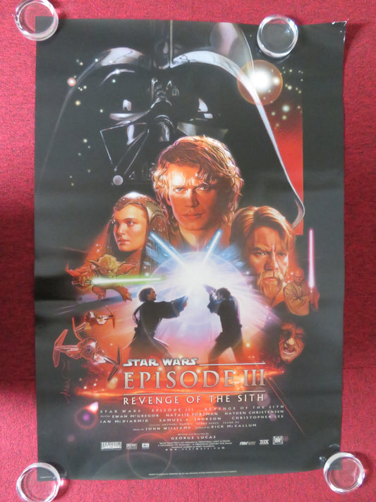 STAR WARS: EPISODE III - REVENGE OF THE SITH US ONE SHEET ROLLED POSTER 2005