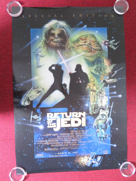 STAR WARS: EPISODE VI - RETURN OF THE JEDI US ONE SHEET ROLLED POSTER FORD R1997