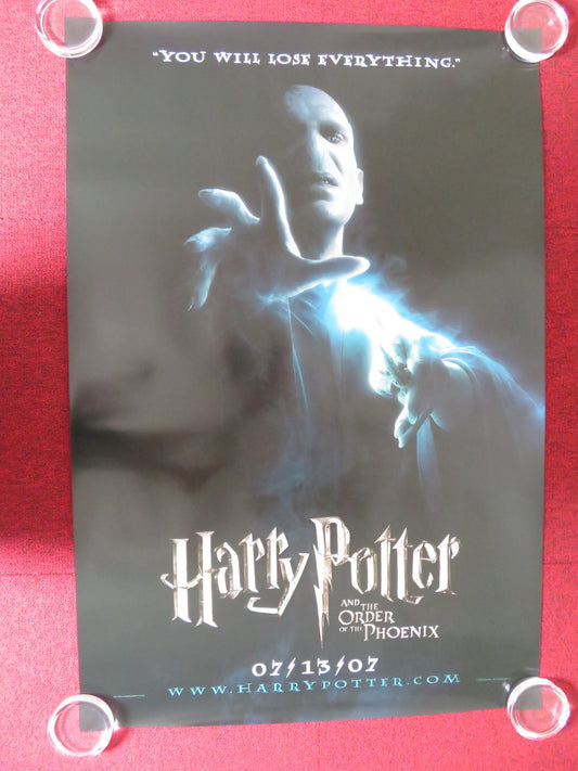 HARRY POTTER AND THE ORDER OF THE PHOENIX US ONE SHEET ROLLED POSTER 2007