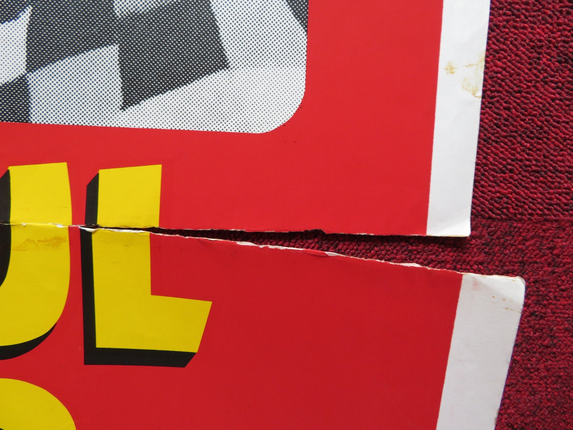 THE LUSTFUL VICAR FOLDED US ONE SHEET POSTER JARL BORSSEN DIANA KJAER 1970 - Rendezvous Cinema