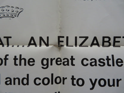 PALACES OF A QUEEN FOLDED US ONE SHEET POSTER MICHAEL REDGRAVE 1968 - Rendezvous Cinema