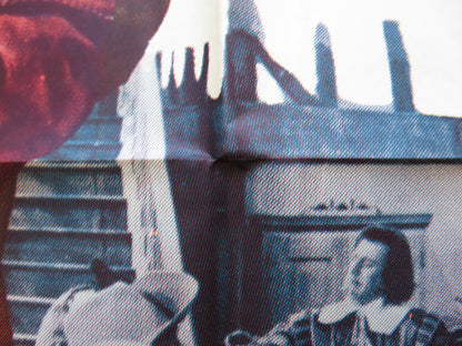 FIGHTING MUSKETEERS FOLDED US ONE SHEET POSTER GERARD BARRAY M. DEMONGEOT 1963 - Rendezvous Cinema