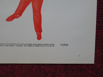 DANGER HAS TWO FACES FOLDED US ONE SHEET POSTER ROBERT LANSING DANA WYNTER 1967 - Rendezvous Cinema