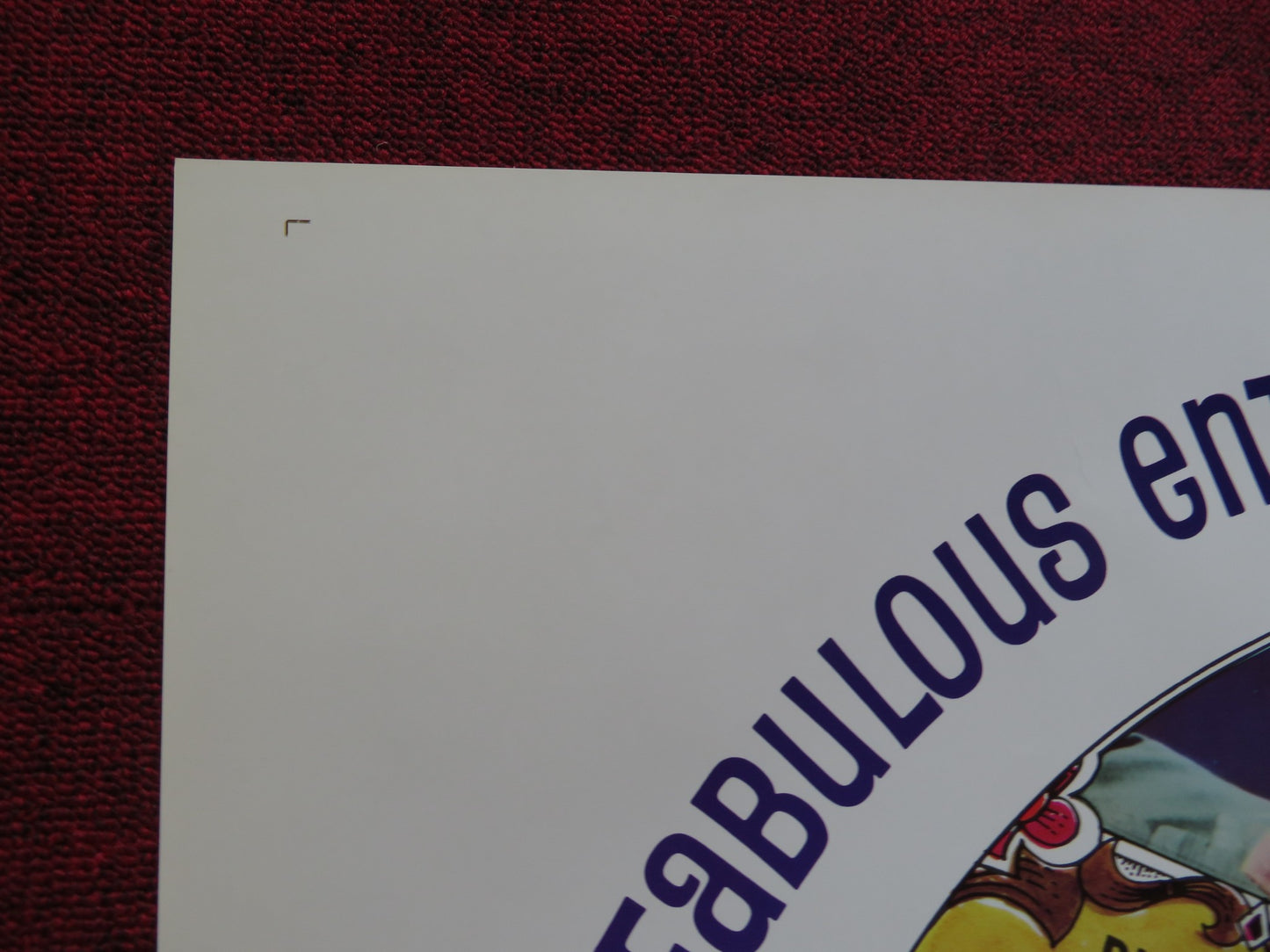 BLAST-OFF FOLDED US ONE SHEET POSTER BURL IVES JIMMY CLITHEROE 1967 - Rendezvous Cinema