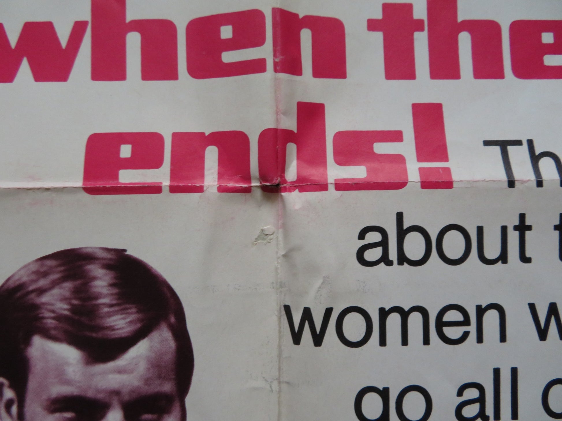 BANNING FOLDED US ONE SHEET POSTER ROBERT WAGNER ANJANETTE COMER 1967 - Rendezvous Cinema