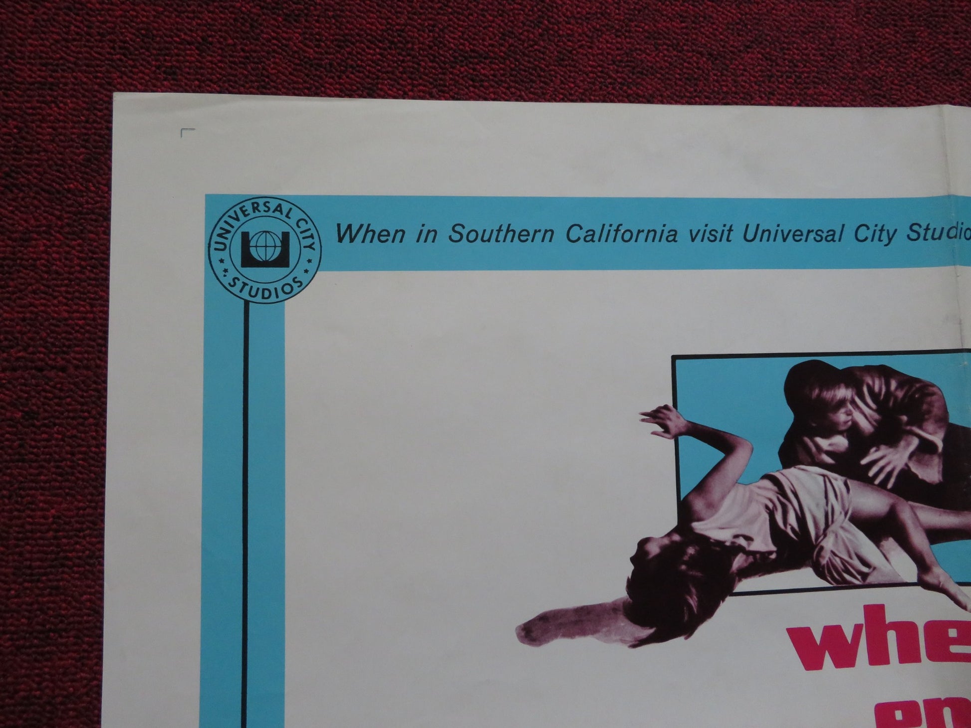 BANNING FOLDED US ONE SHEET POSTER ROBERT WAGNER ANJANETTE COMER 1967 - Rendezvous Cinema