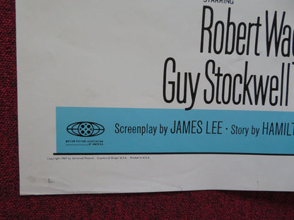 BANNING FOLDED US ONE SHEET POSTER ROBERT WAGNER ANJANETTE COMER 1967 - Rendezvous Cinema