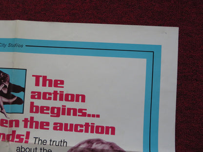 BANNING FOLDED US ONE SHEET POSTER ROBERT WAGNER ANJANETTE COMER 1967 - Rendezvous Cinema