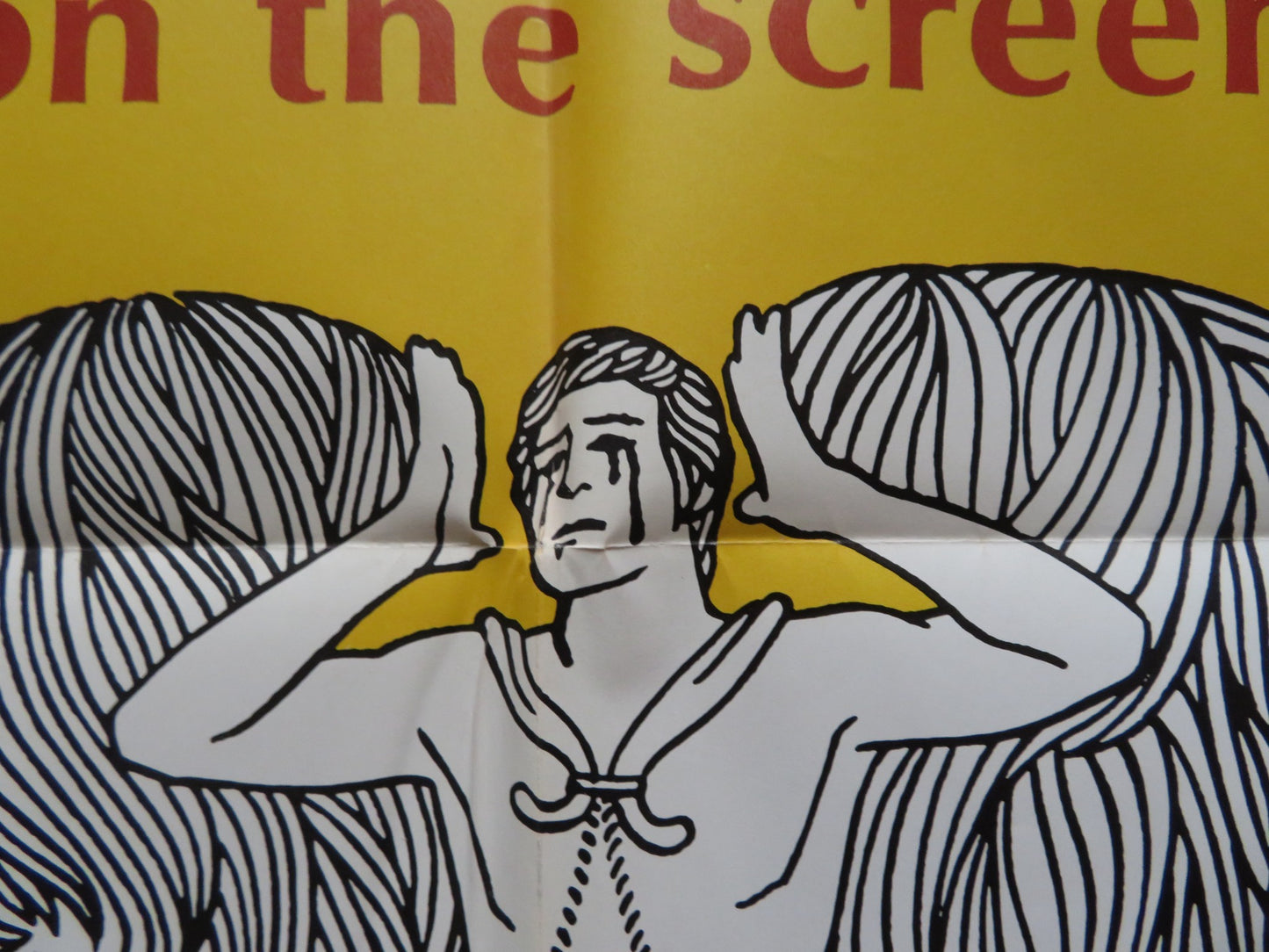 OEDIPUS THE KING FOLDED US ONE SHEET POSTER CHRISTOPHER PLUMMER L. PALMER 1968 - Rendezvous Cinema