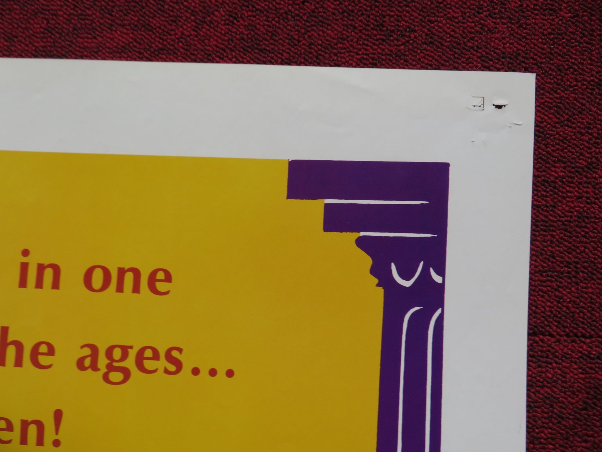 OEDIPUS THE KING FOLDED US ONE SHEET POSTER CHRISTOPHER PLUMMER L. PALMER 1968 - Rendezvous Cinema