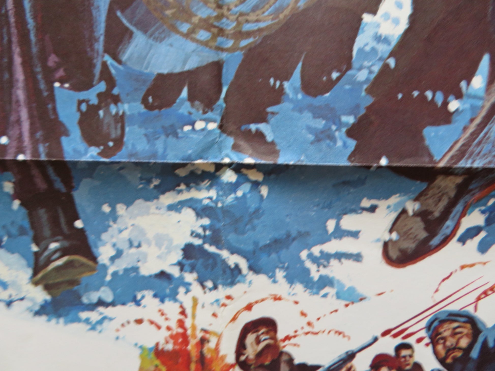 IN ENEMY COUNTRY FOLDED US ONE SHEET POSTER ANTHONY FRANCIOSA A. COMER 1968 - Rendezvous Cinema