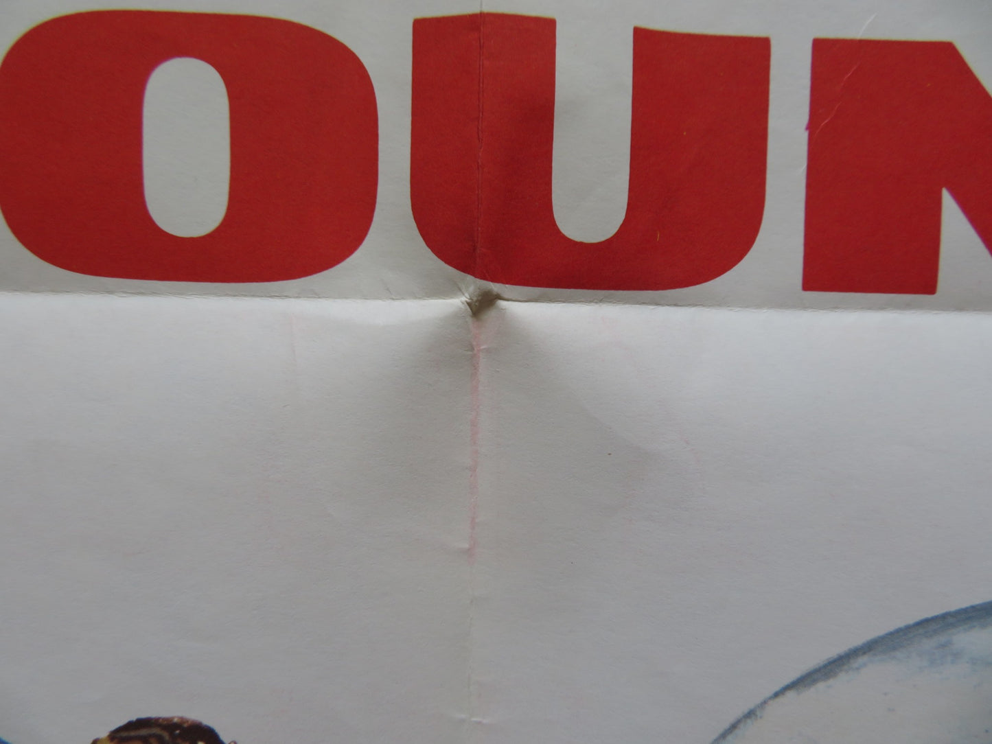 IN ENEMY COUNTRY FOLDED US ONE SHEET POSTER ANTHONY FRANCIOSA A. COMER 1968 - Rendezvous Cinema