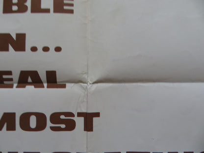 IN ENEMY COUNTRY FOLDED US ONE SHEET POSTER ANTHONY FRANCIOSA A. COMER 1968 - Rendezvous Cinema