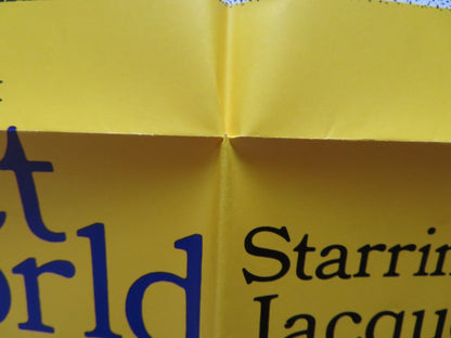 SECRET WORLD FOLDED US ONE SHEET POSTER JACQUELINE BISSET J-F. MAURIN 1969 - Rendezvous Cinema