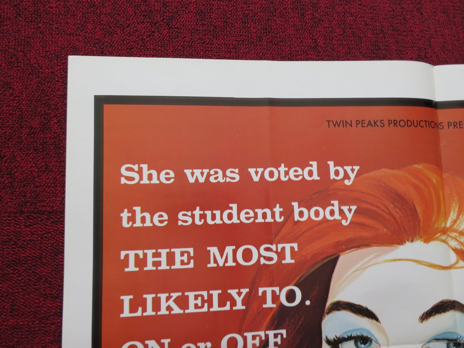 THE TALE OF THE DEANS WIFE FOLDED US ONE SHEET POSTER LUANNE ROBERTS 1974 - Rendezvous Cinema