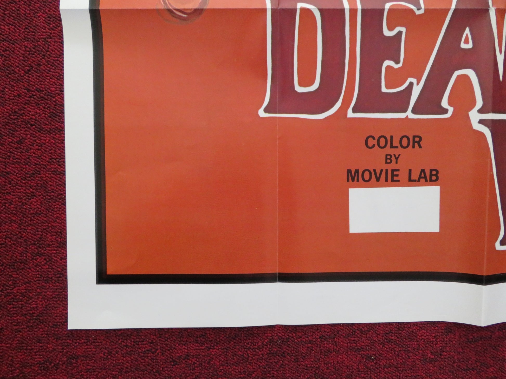 THE TALE OF THE DEANS WIFE FOLDED US ONE SHEET POSTER LUANNE ROBERTS 1974 - Rendezvous Cinema