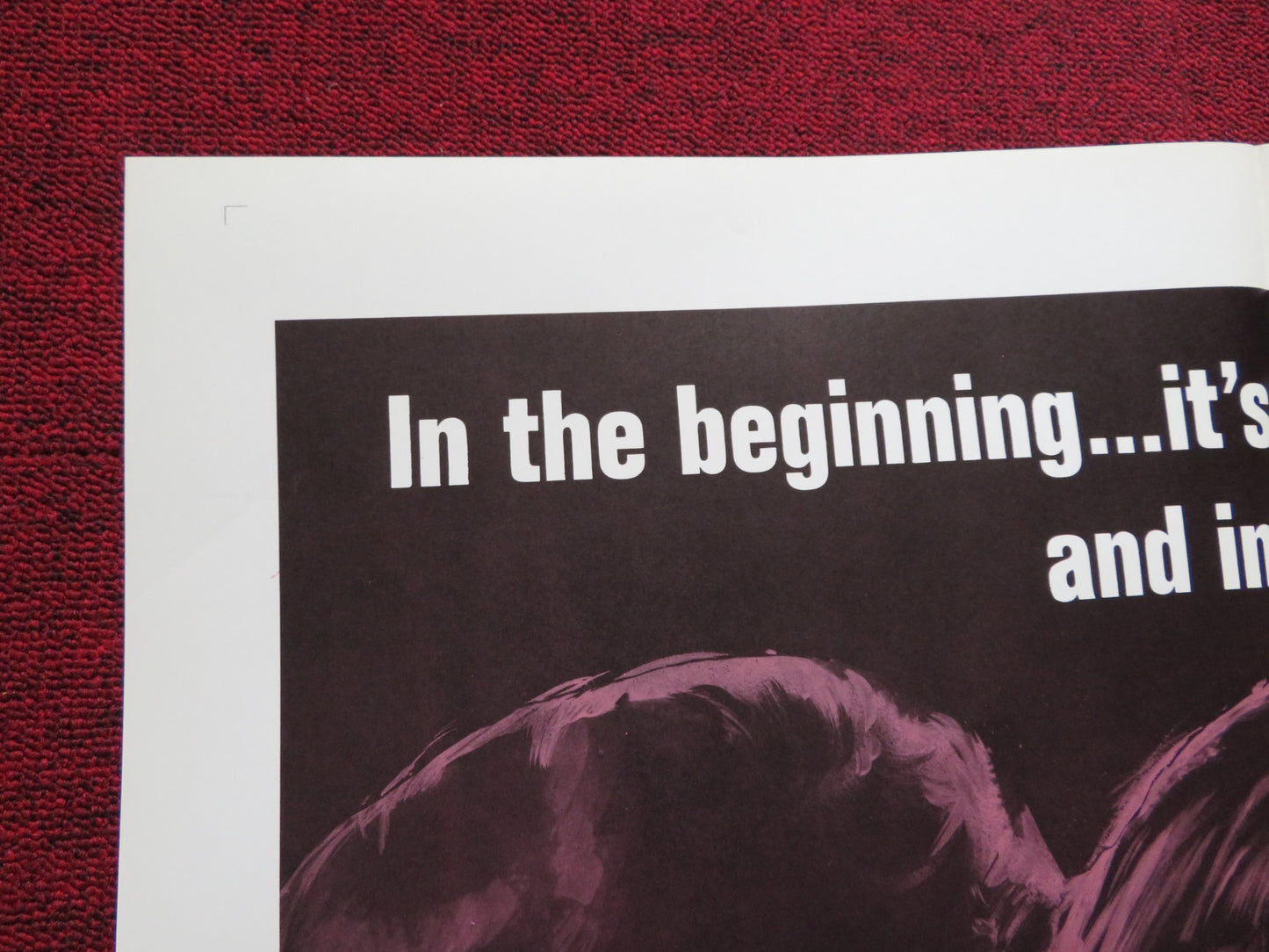 LISTEN LET'S MAKE LOVE FOLDED US ONE SHEET POSTER PIERRE CLEMENTI B. LONCAR 1969 - Rendezvous Cinema